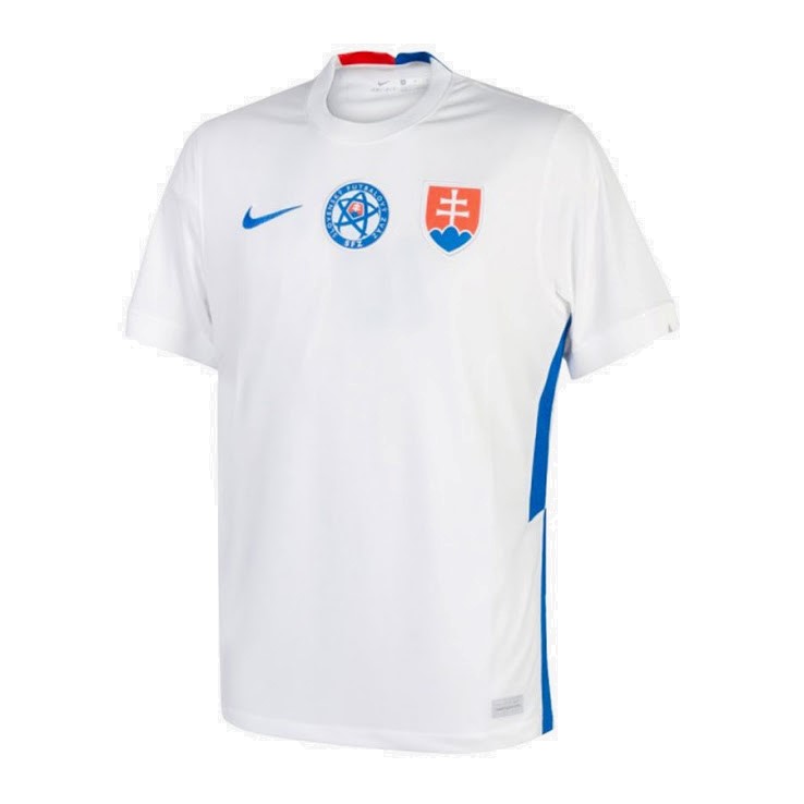 Thailande Maillot Football Slovaquie Exterieur 2020 Blanc